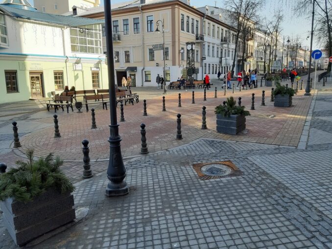 Minsk in spring, photo @Chakhovich Uladzislav/Wikimedia Commons In March in Minsk it is worth seeing the Trinity Suburb and generally walking a lot