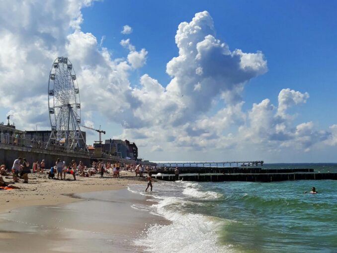 Балтийское море - в Зеленоградске в начале сентября можно купаться
