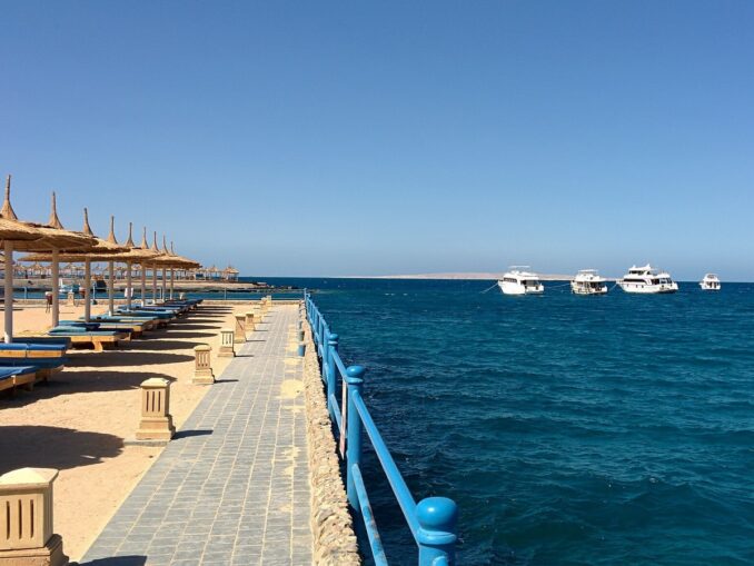 Красное море - в январе в Хургаде можно купаться