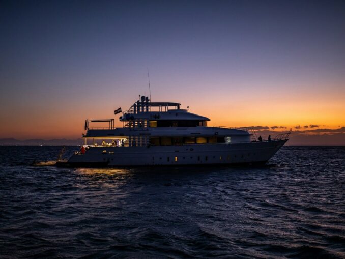 Yachts near Hurghada at dusk, photo unsplash.com/@nikldn From Hurghada you can go sea fishing
