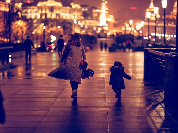In January in Shanghai you need to dress warmly