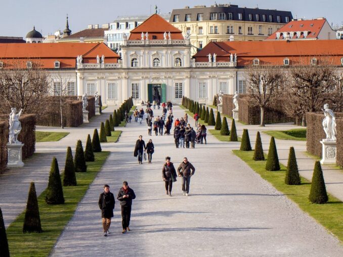 Belvedere in Vienna is a must see in March