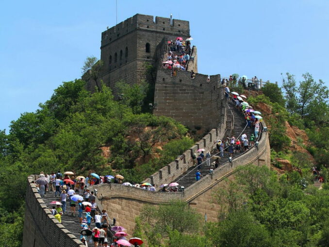 Anyone can climb the Great Wall of China in June