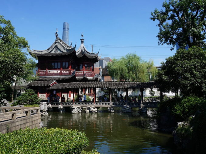 Yuyuan Garden in Shanghai is a must see in summer
