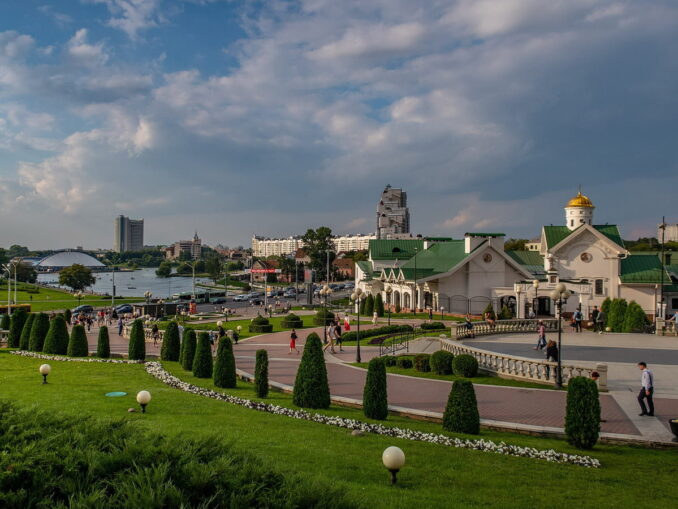 July in Minsk is warm, but rainy and often cloudy