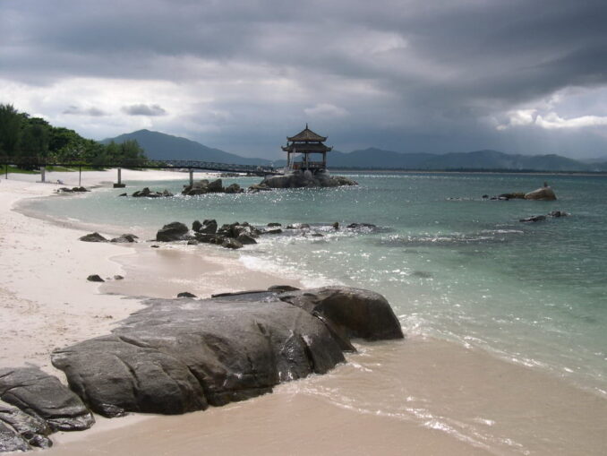 You can swim in Hainan in early July
